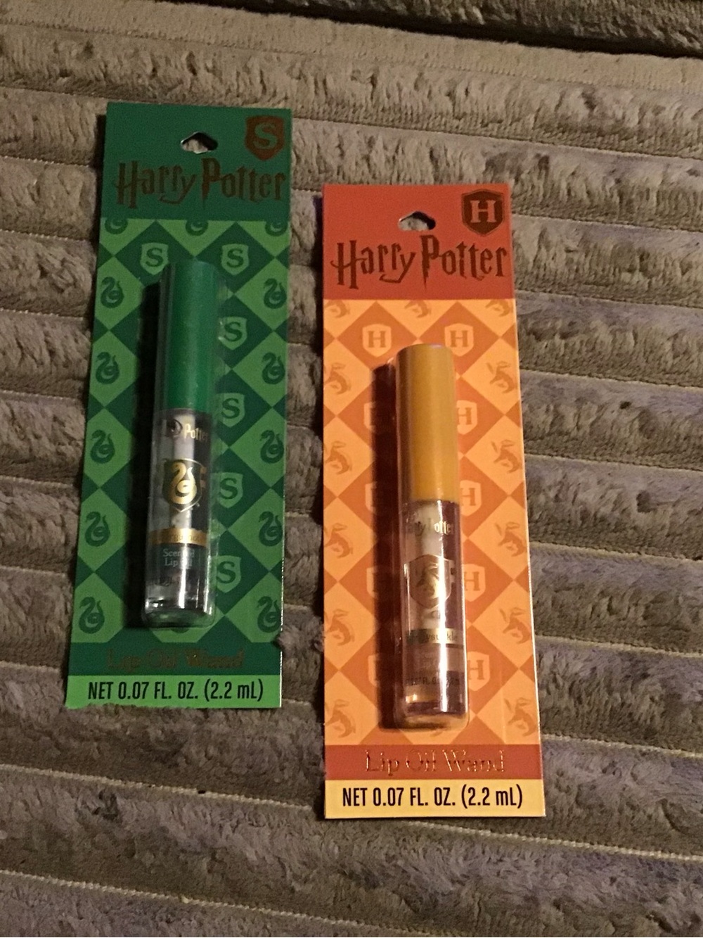 Warner Bros. Harry Potter House Lip Oil Duo - Green & Yellow